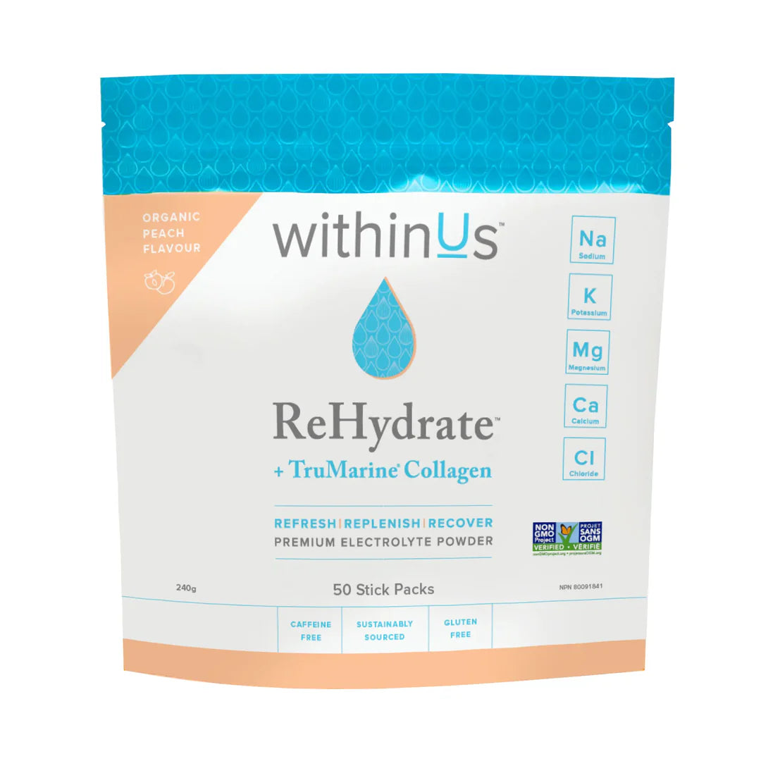 Within Us ReHydrate + TrueMarine Peach