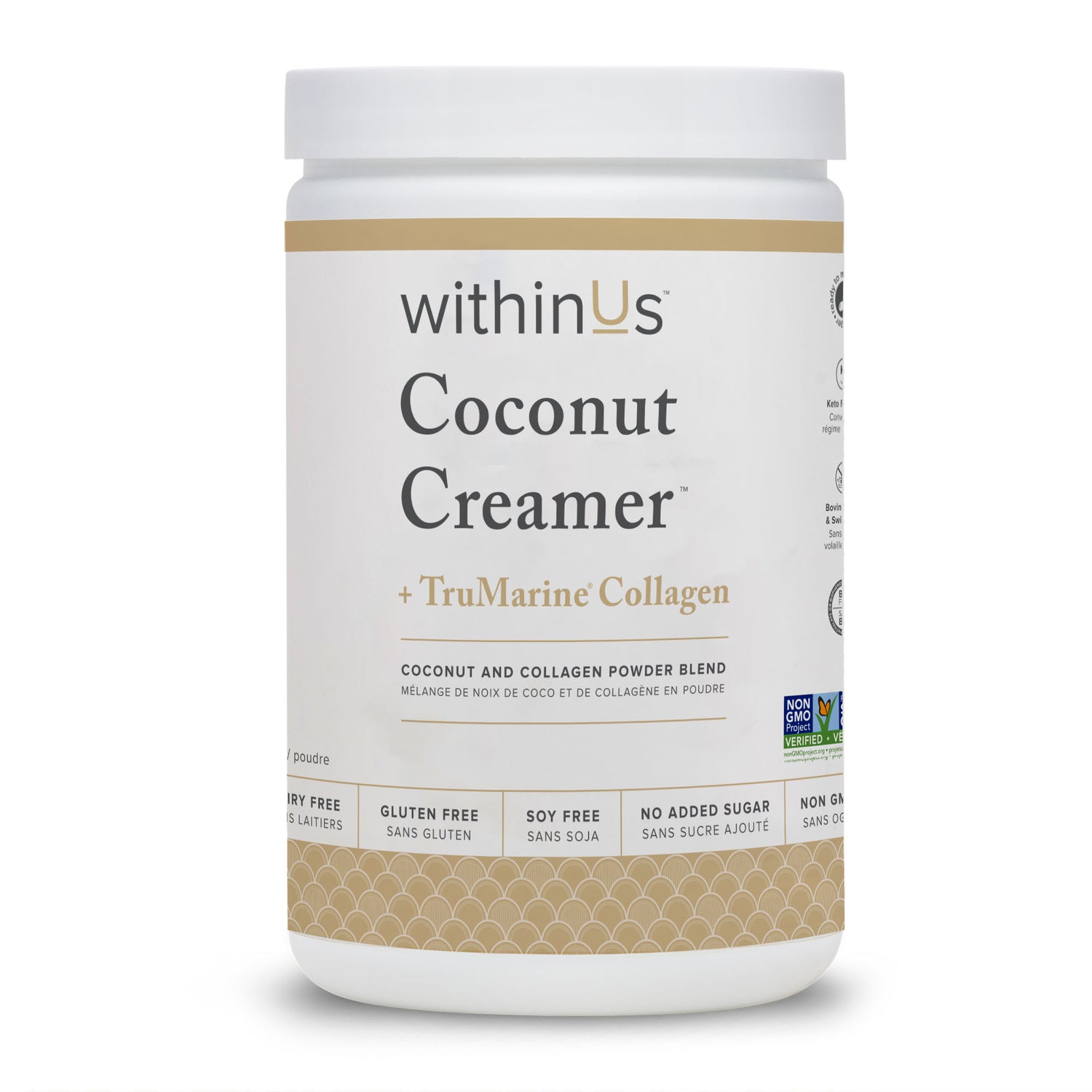 WithinUs Coconut Creamer + TruMarine Collagen